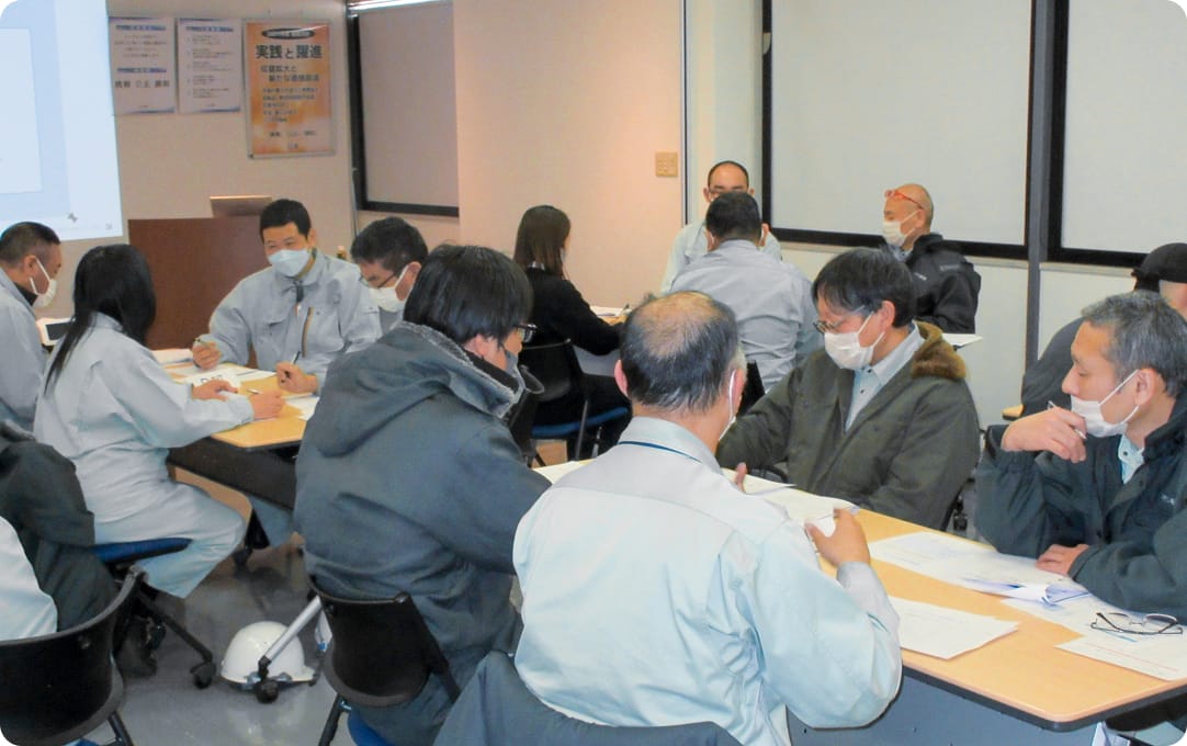 座学研修の様子の写真